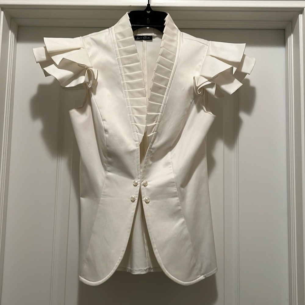 Custom made jacket from Italian designer Laura Galic